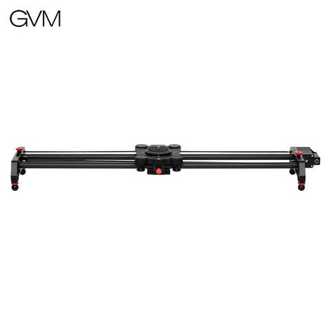 GVM GP-80QD 80cm/2.6ft Time Lapse Video Shot Carbon Fiber Motorized Camera Track Slider Dolly Video Rail for Canon Nikon DSLR