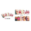 1pc 2018 New Fashion Pop Art Nail Sticker Water Transfer Nails Art Decals Beauty Decor Slider Cool Girl Lips Manicure