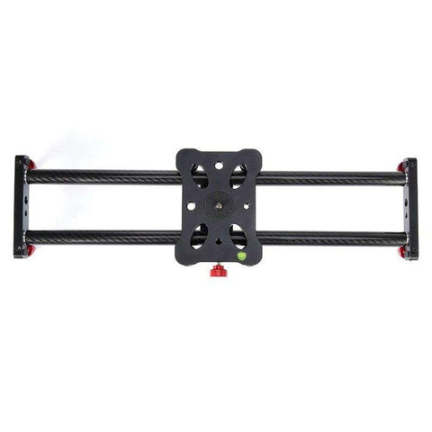 15.7Inch Carbon Fiber Camera Slider Track with 4 Roller Bearing for Video Movie Making UY8