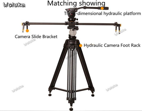Carbon fiber Camera SLR Camera slider portable mute damping track 6D/5D2/3 Photography track studio accessory   CD50 T13