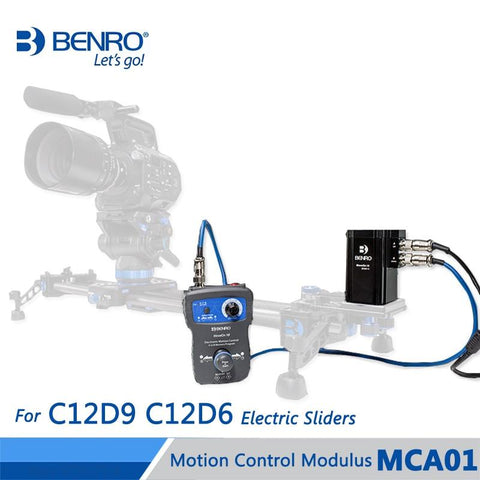 Benro MCA01 Motion Control Modulus Aluminium Motion Control For C12D9 C12D6 Electric Sliders Camera Shooting DHL Free Shipping
