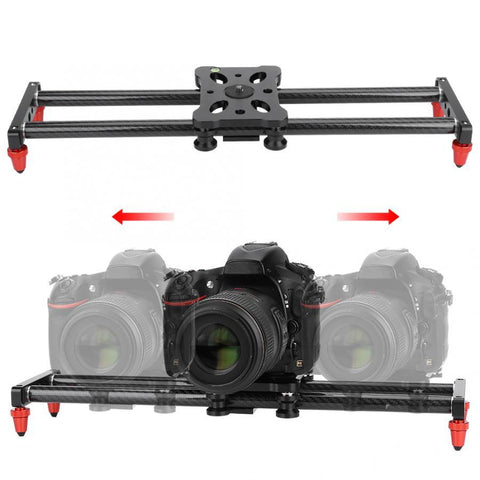 42cm camera slider  Carbon Fiber Camera Track Slider Video Stabilizer DSLR Rail Camcorder Filming slider camera