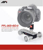 PPL-06S 3-Wheel Auto Dolly 5 Speeds Motorized Video Car Slider Skater for Canon iPhone Samsung Huawei GoPro Hero Camera r60
