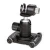 dolly car and 1\4 screw tripod ball head set desk mobile phone 4 wheels Photography slider dolly video 360 mini rolling dolly