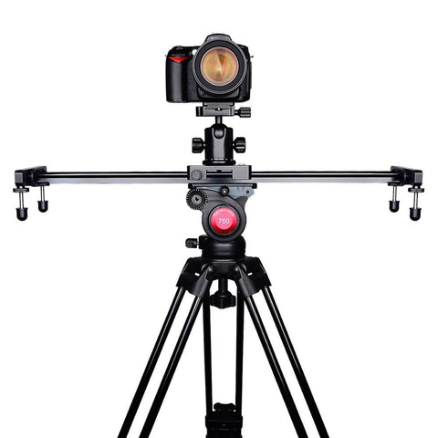 Aluminum DSLR Camera Dolly Sliders 5D2/5D3 6/5000 Video Photography Vlog Camera Table macro Slider Damping Translation Rail 60CM