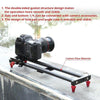 Newly 15.7Inch Carbon Fiber Camera Slider Track with 4 Roller Bearing for Video Movie Making DC128