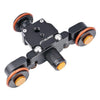 YELANGU L3 Camera Video Track dolly 3-wheel for Nikon Canon Sony Camera dolly Motorized Electric Slider Motor Dolly Truck Car