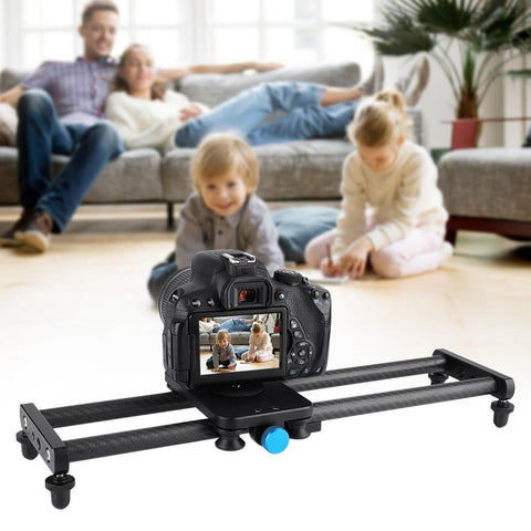 Camera Track Slider Video Stabilizer DSLR Rail Slider Aluminum Alloy Camcorder Filming