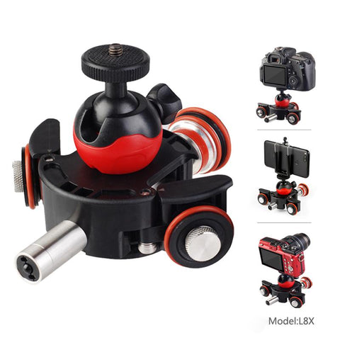 Universal for Panoramic Camera for Canon for Sony DSLR Camera Electric Video Dolly Track Slider Motorized Slideway Rail Systems