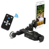 Yiwa 3-Wheels Wirelesss Video Camera Auto Dolly Track Slider Dolly Car Track Rail for DSLR Cameras Camcorders iPhone