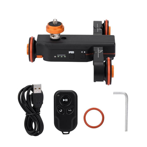 Mini Motorized Electric Track Slider Motor Dolly Truck Car for Camera Camcorder DV