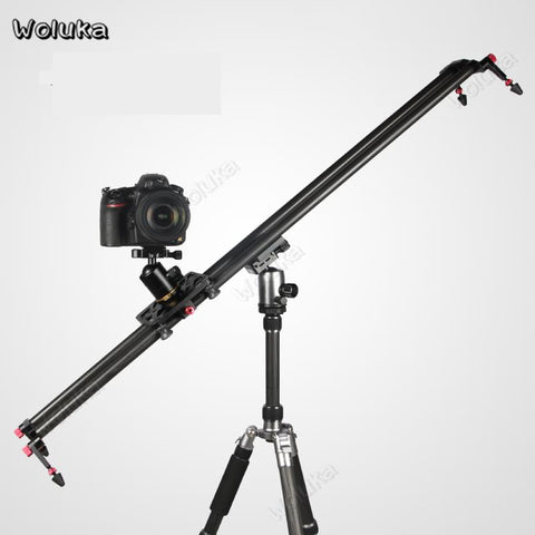 Slider dolly track Carbon fiber 60 80 100 120cm damping double rail slide system ball head for DSLR camera smartphone CD50 T10
