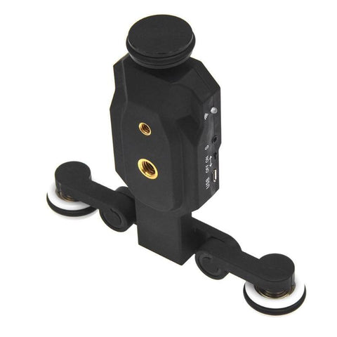 ALLOYSEED Photo Studio Rail Systems Accessories Parts C100 Pro 3-Wheels Wirelesss Video Camera Auto Dolly Track Slider Dolly