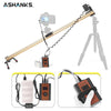 ASHANKS 100cm/39in Stepper Motor Motorized Timelapse Photography Electric Delay Dolly Camera Slider Track Rail for Pro Timelapse