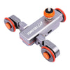 L3 Electric Video Dolly 3-Wheel Pulley Car Rail Rolling Track Slider Skater for DSLR Camera Camcorder Smart Phone