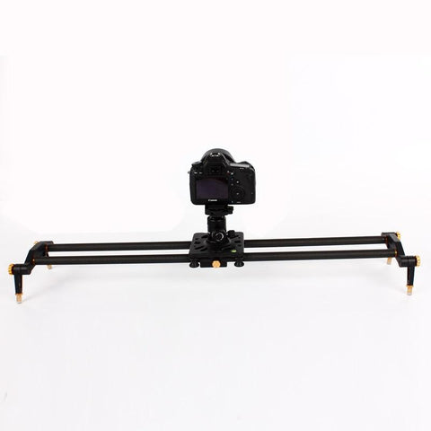 60cm/80cm/100cm/120cm 6 Bearing Carbon DSLR Camera DV Slider Track Rail Video Stabilizer Slide for Photography Studio Camcorder