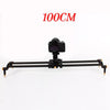 60cm/80cm/100cm/120cm 6 Bearing Carbon DSLR Camera DV Slider Track Rail Video Stabilizer Slide for Photography Studio Camcorder