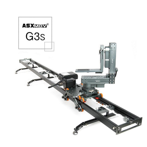 ASXMOV G3S APP control timelapse video stabilizer system camera track rail slider motorized camera dolly slider film equipment