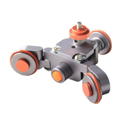YELANGU L3 intelligent Electric Video Dolly 3-Wheel Pulley Car Track Slider Skater For iPhone Canon Nikon Sony DSLR Ca