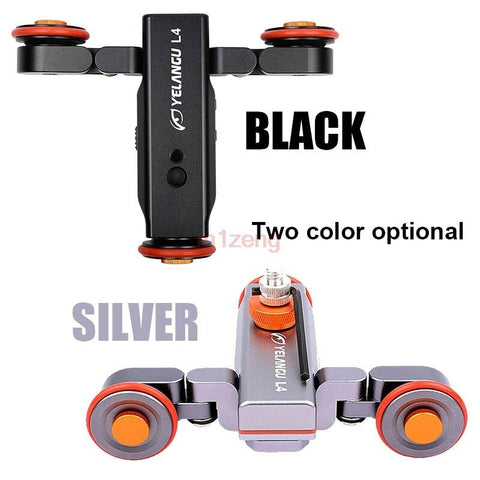 3 wheel Wireless Remote Control Electric Video Photograph Rail Track Slider Table Dolly Car for canon nikon pentax camera phone