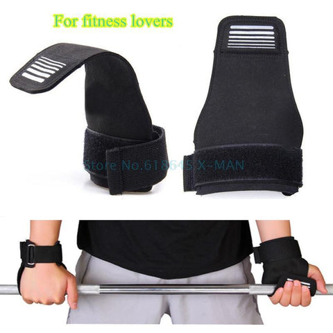 Fitness WeightLifting Gloves Grip Palm Protector Strap Weight lifting Dumbbell Gloves Gym Equipment WeightLifting Gloves L269
