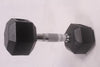 5Kg/pcs High quality  Hexagonal Fitness Dumbbells Men Rubber-covered Dumbbell