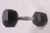 10Kg/pcs High quality  Hexagonal Fitness Dumbbells Men Rubber-covered Dumbbell