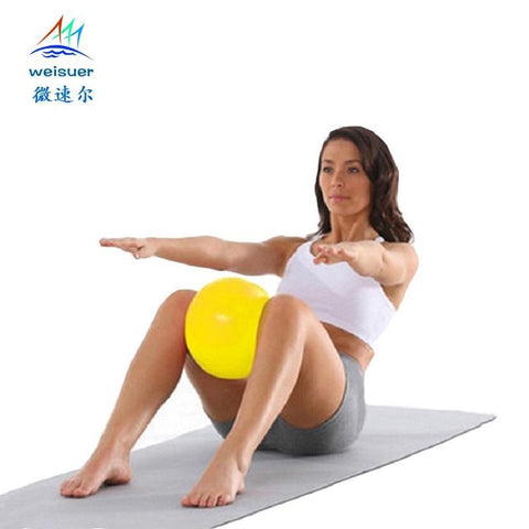 Mini Yoga Ball Physical Fitness ball for fitness Appliance Exercise balance Ball home trainer balance pods GYM YoGa Pilates 25cm