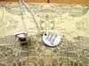Fashion Hot Sale never never give up circle with  kinds of dumbell,kettlebell and barbells charm pendant Necklace