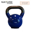 4-24KGS BRAND NEW VINYL Kettlebell Lifting Dumbbells Exercise Training Tools-Vinyl Dipped with Flat Rubber Base