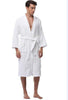High Quality Winter Warm Cotton Men Robe 2017 Long Sleeve Sleepwear Kimono Robes Hotel Spa Soft Plush Bathrobe Nightgown Pijamas