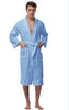 High Quality Winter Warm Cotton Men Robe 2017 Long Sleeve Sleepwear Kimono Robes Hotel Spa Soft Plush Bathrobe Nightgown Pijamas