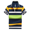 Men Classic Striped Polo Shirt Cotton Short Sleeve NEW Arrived 2016 summer Plus size M-XXXXL