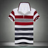 Men Classic Striped Polo Shirt Cotton Short Sleeve NEW Arrived 2016 summer Plus size M-XXXXL