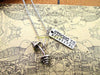 Fashion Hot Sale strong is beautiful with  kinds of dumbell,kettlebell and barbells charm pendant Necklace