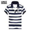 Men Classic Striped Polo Shirt Cotton Short Sleeve NEW Arrived 2016 summer Plus size M-XXXXL