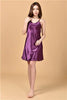 Summer New Women's Sleepwear Female Sexy Spaghetti Strap Nightgown Plus Size XXXL Rayon Nightdress Short Robe Dress Gown