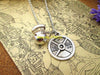 15x9X7mm  Antique Tibetan Silver Kettlebell necklace with barbells,me versus me,you versus you,strongth pendant necklace