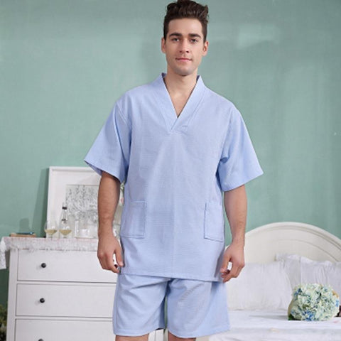 Cotton khan steam suit men bathrobe nightdress nightgown women sleepwear for girls lovers long soft robe  spring summer