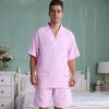 Cotton khan steam suit men bathrobe nightdress nightgown women sleepwear for girls lovers long soft robe  spring summer
