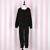 Super Cute Rabbit & Bear Girls Lolita Soft Fleece Pink Sleep Dress Kawaii Gown Vintage Princess Hooded Nightgowns