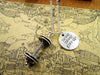 Fashion Hot Sale never never give up circle with  kinds of dumbell,kettlebell and barbells charm pendant Necklace