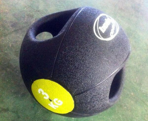 3KG Waist Abdomen Rehabilitation Fitness Ball Imbalance Training Gravity Ball Natural Rubber Medicine Ball