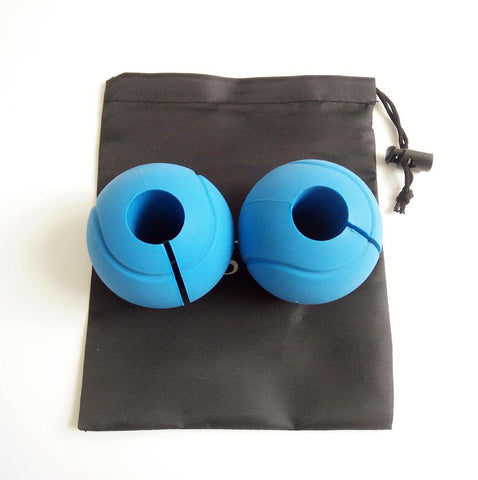1 pair Silicone Kettlebell Dumbbell Wrap Home Bodybuilding Gym Weight Lifting Grip Barbell Hand Ball Grips Fitness Equipment