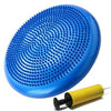 33cm PVC Yoga Balance Cushion Yoga Balls for Fitness Pilates Pad Gym Exercise Half Balls Point Massage Balance Balls+1*Pump Air