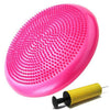 33cm PVC Yoga Balance Cushion Yoga Balls for Fitness Pilates Pad Gym Exercise Half Balls Point Massage Balance Balls+1*Pump Air