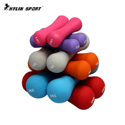 New 0.5Kg Fitness Dumbbell women's fitness dumbbell Arms For Fitness Gym sports goods equipment Free Shipping