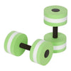 1 Pair Water Aerobics Dumbbell Aquatic EVA Barbell Aqua Fitness Pool Exercise Accessory B2Cshop