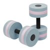 1 Pair Water Aerobics Dumbbell Aquatic EVA Barbell Aqua Fitness Pool Exercise Accessory B2Cshop