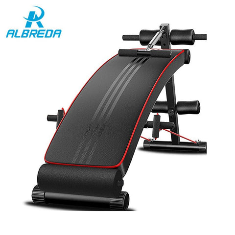 ALBREDA New Fitness Machines For Home Sit Up Abdominal Bench fitness Board abdominal Exerciser Equipments Gym Training muscles